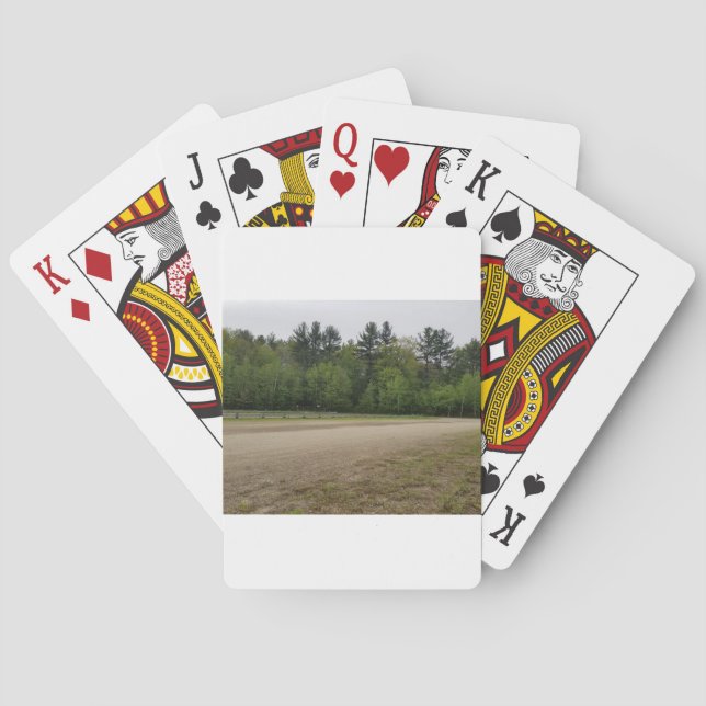 Enkel Ställen Casinokort (Baksidan)