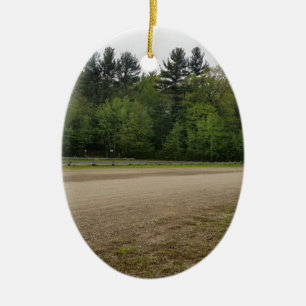 Enkel Ställen Julgransprydnad Keramik