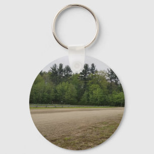Enkel Ställen Nyckelring