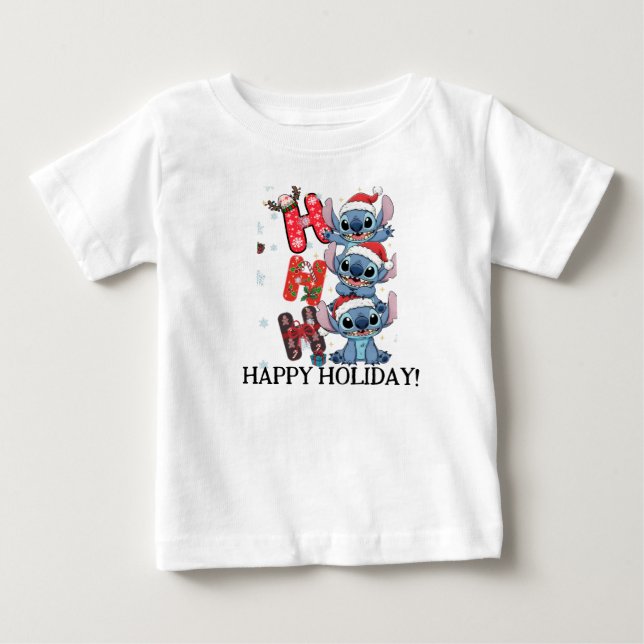 Enkel Stich Välkomst T-shirt (Framsida)