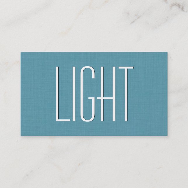 Enkel stil V39W för AquaELEKTRIKER Visitkort (Framsida)