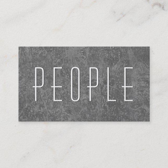 Enkel stil V57 för AquaPERSONALRESURSKONSULENT Visitkort (Framsida)