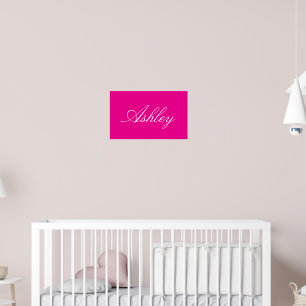 ENKEL STILREN MODERN ELEGANT FAMILJ BARN NAMN POSTER