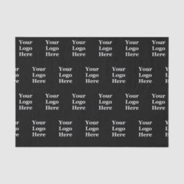 Enkel svart Logotyp här