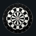 Enkel, svart och vit som standard piltavla<br><div class="desc">Enkel svart och vit karttavla av standardtyp</div>