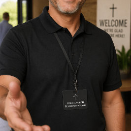Enkel svart vit kors kontur Kyrka 
