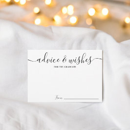 Enkel svartvit manusrådgivning önskemål studenten tilläggskort