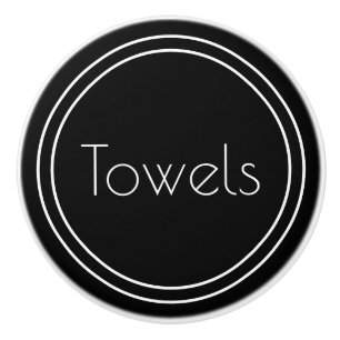 Enkel svartvit textmall  knopp