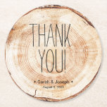 Enkel Tack Wood Grain Rustic Bröllop Underlägg Papper Rund<br><div class="desc">Skapa en minnesvärd och personlig beröring för bröllop med dessa rundrunda pappra underlägg. De här underläggen har en charmerande träkorndesign och tillför ett inslag av naturskönhet till ditt mottagande bord. Anpassa dem med namn (brud och brudgumm) och bröllop-datum för att göra dem verkligt unika för din speciella dag. Träkornen mönster...</div>