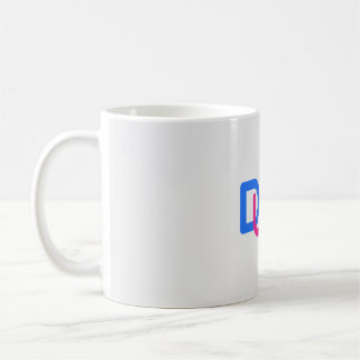 Enkel textdesign kaffemugg