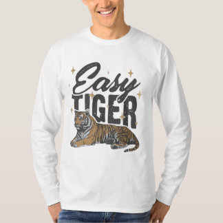 "Enkel tigerdesign" T Shirt