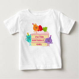 Enkel toppen | Bumble Nummer Cake - Birthday Girl T Shirt