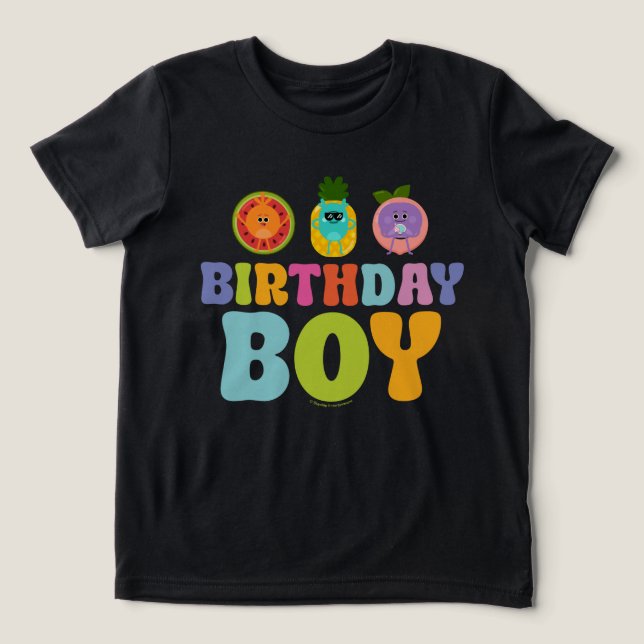 Enkel toppen | Bumble Nums, sommarfödelsedag T Shirt (Design Framsida)