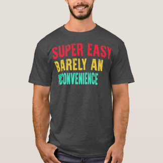 Enkel toppen - ett besvär t shirt