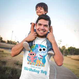 Enkel toppen   Finny the Shark Confetti Birthday T Shirt