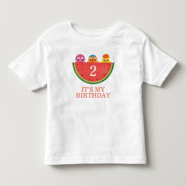 Enkel toppen | Noodle & Pals Watermelon Party T Shirt (Framsida)
