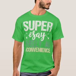 Enkel toppen och besvär t shirt