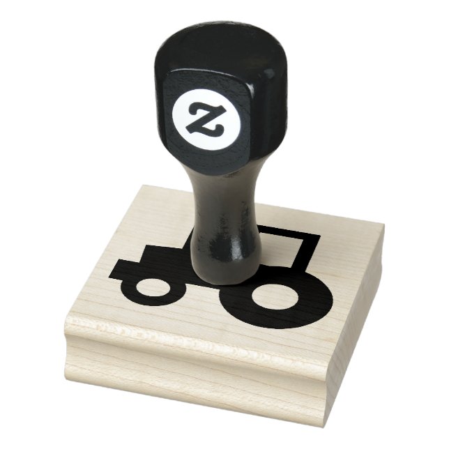 Enkel traktor stämpel (Stämpel)