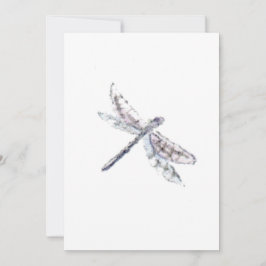 enkel trollslända tack kort