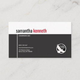 Enkel Två-Tonad känd vdordförande Visitkort