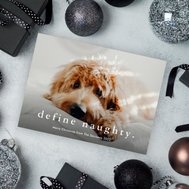 Enkel typ, fin Pet-jul Julkort (Skapare uppladdad)