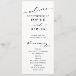Enkel typografi, elegant svart-vit program