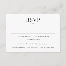 Enkel typografi, svart och vit OSA Tilläggskort