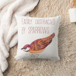 Enkel uppdelad av Sparrows Kudde