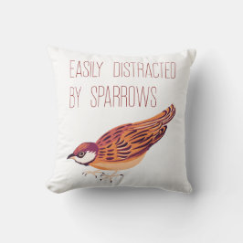 Enkel uppdelad av Sparrows Kudde