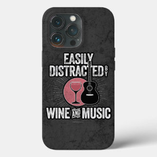Enkel uppdelad av Vin och Music Fodral-Mate iPho