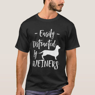 Enkel uppdelad av Weiners - Lustigt Dachshund Gif T Shirt