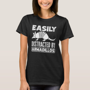 Enkel uppdelad av Zookeeper Zooology i Armadillos T Shirt