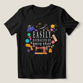 Enkel uppdelad efter Saker, sömnad T Shirt