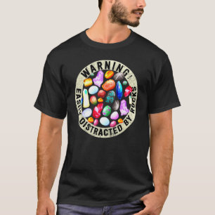 Enkel uppdelad efter Sten geologi T Shirt