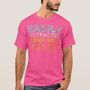 Enkel uppdelad efter Sten geologi T Shirt