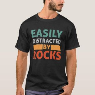 Enkel uppdelad efter Sten geologi T Shirt