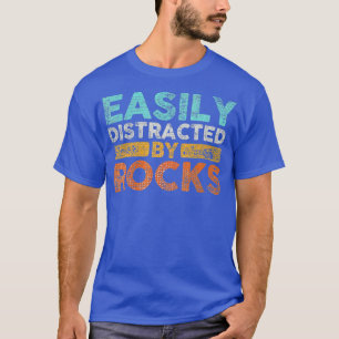 Enkel uppdelad efter Sten geologi T Shirt