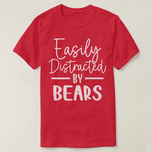 Enkel uppdelad med Bears Premium T Shirt (Design framsida)