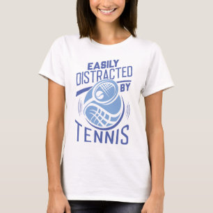 Enkel uppspelning av tennis t shirt