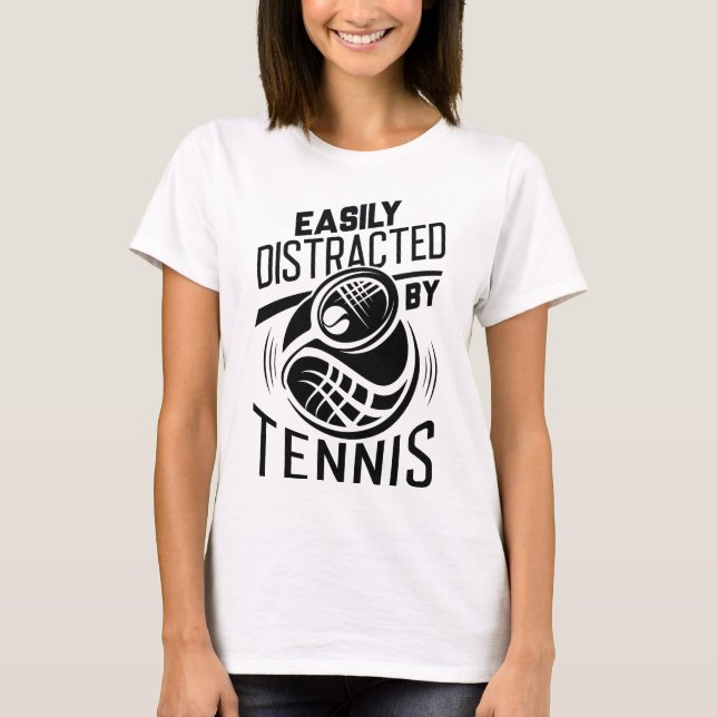 Enkel uppspelning av tennis t shirt (Framsida)