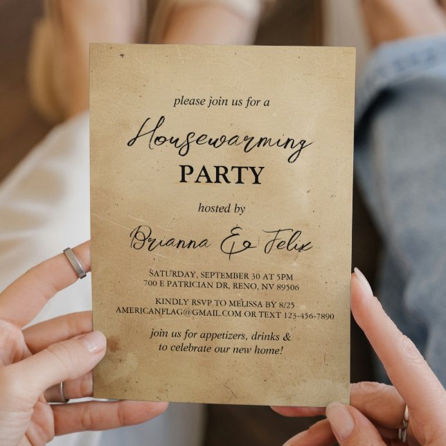 Enkel uppvärmning och Elegant Party Inbjudningar (Skapare uppladdad)
