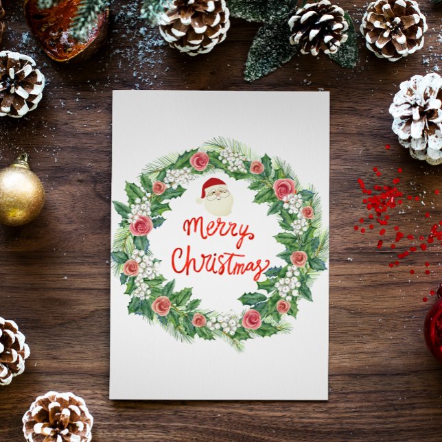 Enkel utandning 1 Fotojul Julkort (Skapare uppladdad)