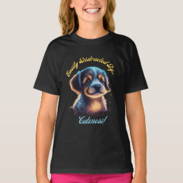 Enkel utmärkelse av valparnas kuthet t shirt