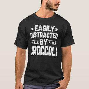 Enkel utspridd av broccoli Vegetarian Vegetabl T Shirt