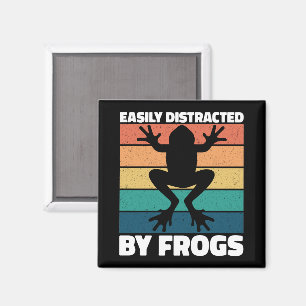 Enkel utspridd av Grogs Älskare Färgfull design Magnet