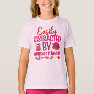 Enkel utspridd Squishies Bokar T Shirt