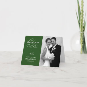 Enkel vacker tackkort