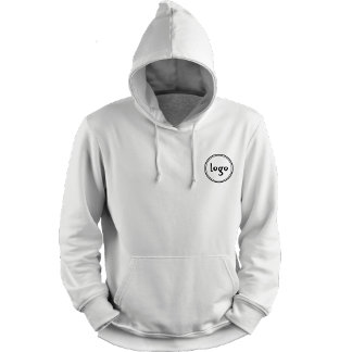 Enkel Vapensköld för Logotyp - säljfrämjande åtgär Hoodie