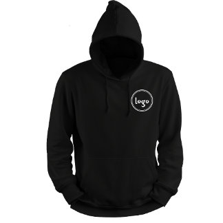 Enkel Vapensköld för Logotyp - säljfrämjande åtgär Hoodie