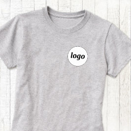 Enkel Vapensköld för Logotyp - säljfrämjande åtgär T Shirt